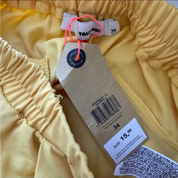 Tally Weijl Yellow Jogger Pants - Picture 3 of 3